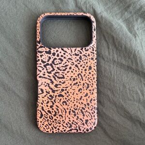 Leopard Print iPhone 17 pro Case